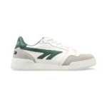 delta classic leather white/bottle green - L014401