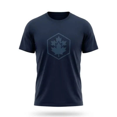 lumberjack big iconic logo tee blue indigo - LBJ24006-BLG