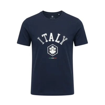lumberjack italy big logo tee navy - LBJ27001-NVY