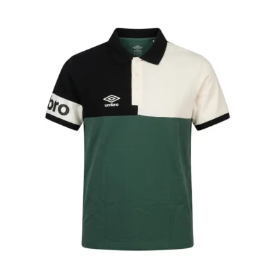 umbro men polo ss green navy-006 - UAA241M012-006
